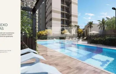 Apartamento com 2 dormitórios à venda, 55 m² no  una proença   de r$ 400.000,00   jardim proença- campinas/sp