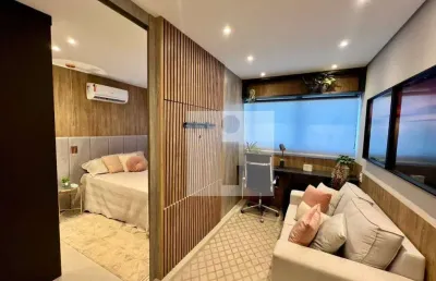 Apartamento studio, 1 dorm.  à venda, 35 m² excelente para  airbnb - botafogo - campinas/sp