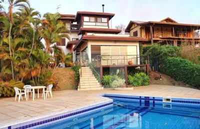 Casa com 4 quartos, sendo 4 suítes , 344 m² - venda por r$ 2.490.000 ou aluguel por r$ 18.540/mês - fazenda hotel são bento do recreio - valinhos/sp