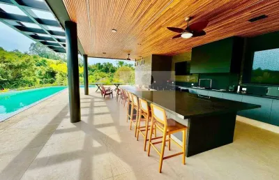 Casa com 5 quartos, 650 m² - venda por r$ 11.000.000 ou aluguel por r$ 42.723/mês - loteamento residencial entre verdes (sousas) - campinas/sp