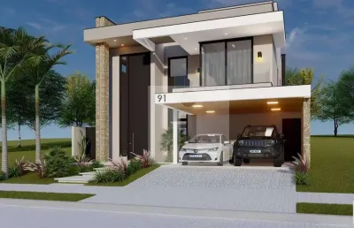 Casa com 4 dormitórios à venda, 225 m² por r$ 2.489.700 - residencial jatibela - campinas/sp