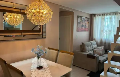 Apartamento duplex para venda em suzano, jardim são luís, 2 dormitórios, 2 banheiros, 1 vaga