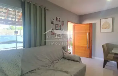 Casa 3 quartos 1 suíte com garagem pedra de guaratiba rj