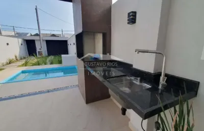 Casa 3 quartos com piscina e terraço pedra de guaratiba rj
