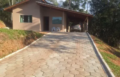 Chácara  1200 metros da igreja do roseira colombo,  com casa