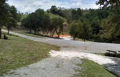 Chácara 3 km da igreja do roseira com tanque de peixes