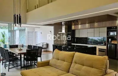 Casa condomínio fechado à venda, 4 quartos, cond. raros (alto umuarama) - uberlândia/mg - rotina imobiliária