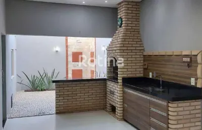 Casa à venda, 3 quartos, alto umuarama - uberlândia/mg - rotina imobiliária