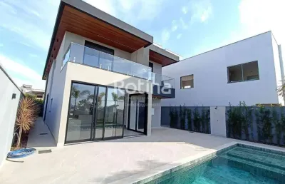 Casa condomínio fechado à venda, 3 quartos, cond. tamboré - uberlândia/mg - rotina imobiliária