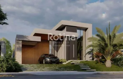 Casa condomínio fechado à venda, 3 quartos, cond. tamboré - uberlândia/mg - rotina imobiliária
