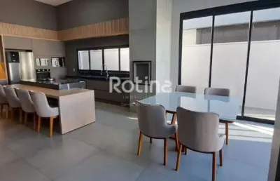 Casa condomínio fechado à venda, 3 quartos, cond. park sul - uberlândia/mg - rotina imobiliária