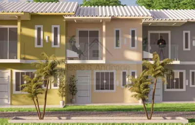 Casa em condomínio para venda em saquarema, porto da roça i, 2 dormitórios, 2 banheiros, 1 vaga
