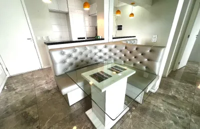 Apartamento semi mobiliado - 2 dorms com suíte - pronto para morar  ao lado do centro de santo andré