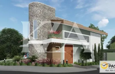 Vendo casa em termino de construção com  254 m² de área construída, linda vista para serra do japi, 3 suítes, painéis solares, piscina c/ cascata.