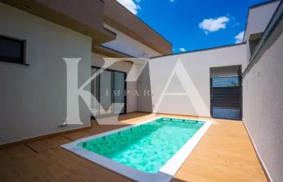Casa térrea à venda em condomínio com 3 dormitórios , 1 suíte, gran ville são venâncio - itupeva/sp