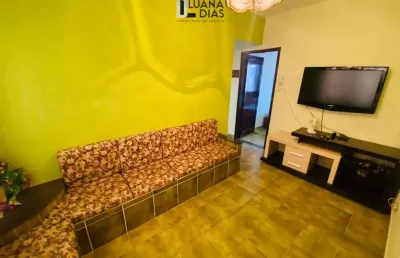 Apartamento para locação  na tupi 2 dormitórios, mobiliado 150  metros da praia