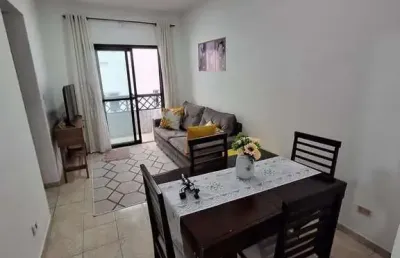 Apartamento para locação na guilhermina - 2 dormitórios, mobiliado.