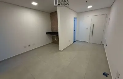 Sala comercial 38m² para alugar no boqueirão, praia grande – andar baixo