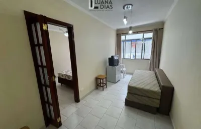 Apartamento a venda no canto do forte - 1 dormitório, mobiliado.