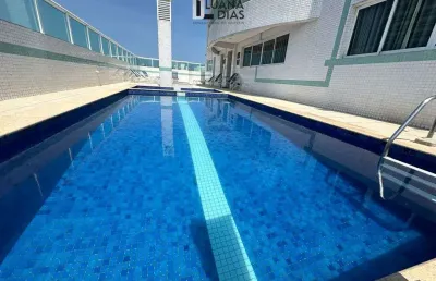 Apartamento a venda no canto do forte - 2 dormitórios , sendo 1 suíte.