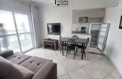 Apartamento a venda na ocian - 1 dormitório, mobiliado! possui lazer..