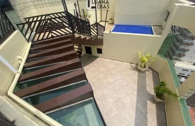 Apartamento a venda na tupi - 5 dormitórios, com piscina privativa.