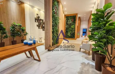 Apartamento garden com 3 dormitórios à venda, 165 m² por r$ 3.300.000,00 - praia do canto - vitória/es