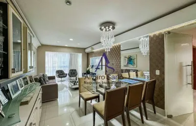 Apartamento com 3 dormitórios à venda, 115 m² por r$ 1.180.000,00 - praia do canto - vitória/es