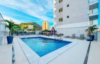 Apartamento com 3 dormitórios à venda, 99 m² por r$ 1.800.000,00 - santa lúcia - vitória/es