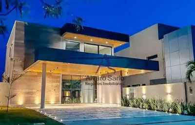 Casa com 4 dormitórios à venda, 314 m² por r$ 2.900.000,00 - jacuhy - serra/es