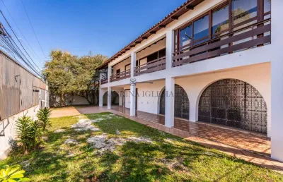 Casa comercial à venda na rua brigadeiro franco, 4960, parolin, curitiba, 469 m2 por r$ 1.100.000