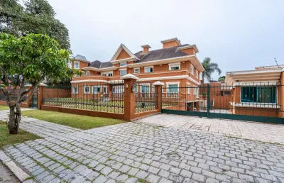 Casa com 4 quartos à venda na jeremias lissa, 180, vista alegre, curitiba, 1067 m2 por r$ 9.999.000