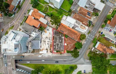 Terreno à venda na avenida visconde de guarapuava, 1478, alto da rua xv, curitiba, 648 m2 por r$ 2.220.000