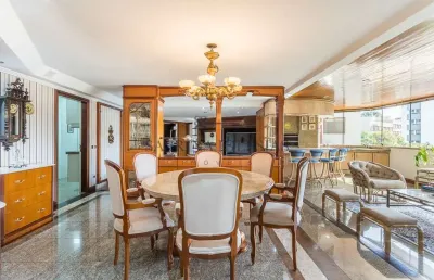 Apartamento com 4 quartos à venda na avenida sete de setembro, 6386, batel, curitiba, 451 m2 por r$ 3.400.000