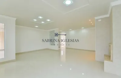 Casa em condomínio fechado com 4 quartos à venda na rua antônio turíbio teixeira braga, santa felicidade, curitiba, 273 m2 por r$ 1.950.000