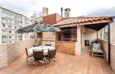 Cobertura com 3 quartos à venda na rua da glória, 425, centro cívico, curitiba, 176 m2 por r$ 999.999