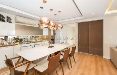 Apartamento com 3 quartos à venda na rua romédio dorigo, 85, água verde, curitiba, 119 m2 por r$ 1.390.000