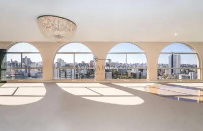 Cobertura com 7 quartos à venda na avenida visconde de guarapuava, 1535, centro, curitiba, 605 m2 por r$ 3.200.000