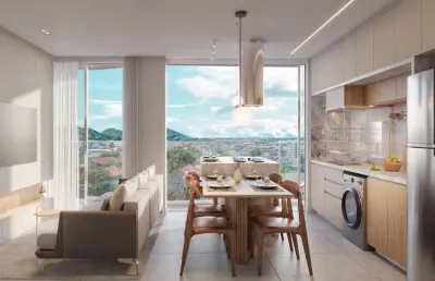Apartamento com 2 quartos à venda na rua são mateus, 1047, caiobá, matinhos, 69 m2 por r$ 599.000