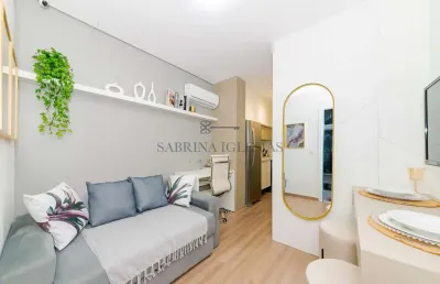 Apartamento com 1 quarto à venda na avenida paraná, 3553, boa vista, curitiba, 30 m2 por r$ 303.000