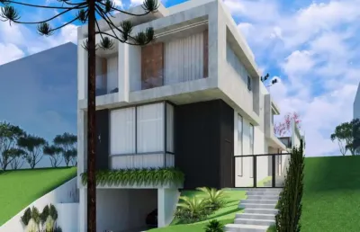 Casa em condomínio fechado com 4 quartos à venda na rua graziele wolf, 300, tanguá, almirante tamandaré, 567 m2 por r$ 5.300.000