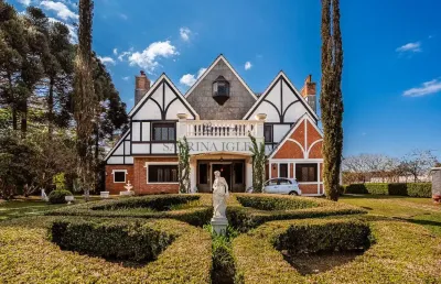 Casa em condomínio fechado com 4 quartos à venda na rua vinte e cinco de janeiro, centro, quatro barras, 805 m2 por r$ 6.990.000
