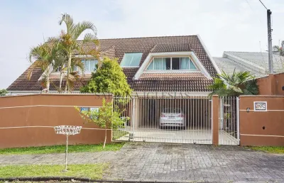 Casa com 4 quartos à venda na rua hermógenes de oliveira, 198, guabirotuba, curitiba, 244 m2 por r$ 1.250.000