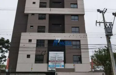 Apartamento com 1 dormitório para alugar, 48 m² por r$ 2.410,30/mês - alto da rua xv - curitiba/pr