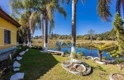 Chácara com 4 dormitórios à venda, 9642 m² por r$ 1.400.000,00 - umbará - curitiba/pr