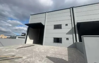 Galpão novo para aluguel - palhoça - 300m2 - próximo à br-101, br-282 e contorno viário