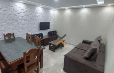 Cobertura com 3 dormitórios à venda, 110 m² por r$ 797.000,00 - vila scarpelli - santo andré/sp