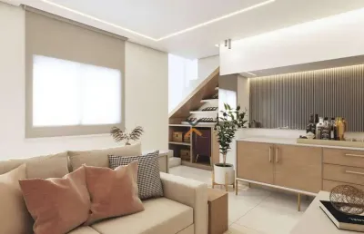 Cobertura com 2 dormitórios à venda, 103 m² por r$ 585.000,00 - santa maria - santo andré/sp