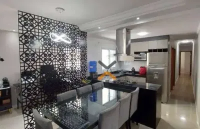 Cobertura com 3 dormitórios à venda, 168 m² por r$ 749.000,00 - parque das nações - santo andré/sp