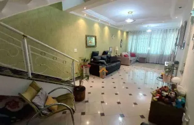 Sobrado com 4 dormitórios à venda, 240 m² por r$ 1.369.000,00 - vila assunção - santo andré/sp